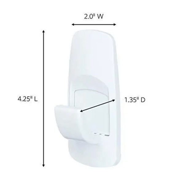 Command Utility Hooks 2-pack 7.5 lbs each - Picture 2 of 4